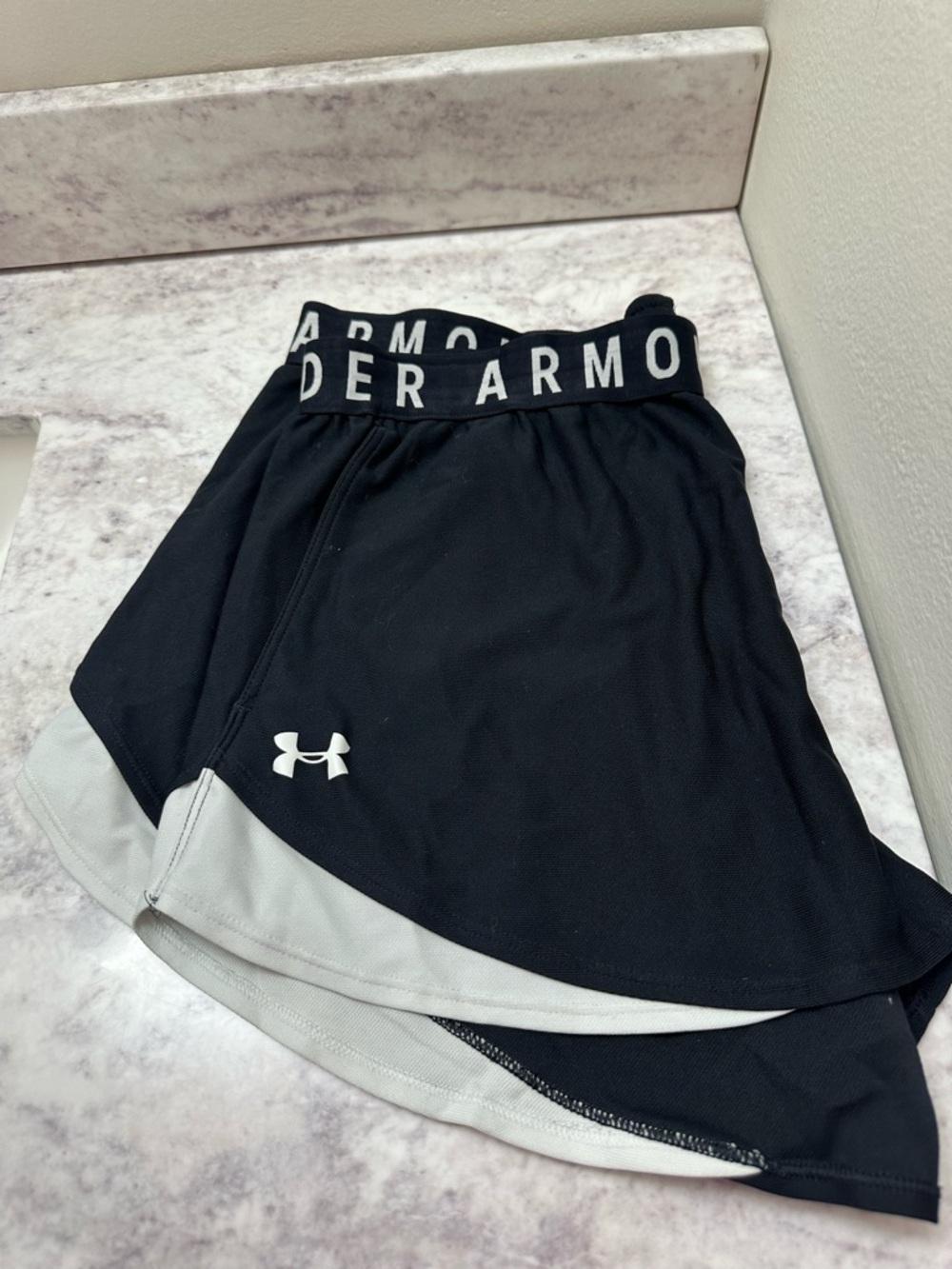 Under Armour Black Running Shorts